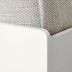 Twin Mates Bed With Bookcase Headboard Set - Reevo Pure White Twin, Full & Queen Beds