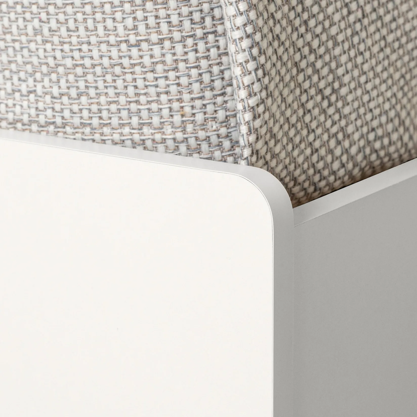 Twin Mates Bed With Bookcase Headboard Set - Reevo Pure White Twin, Full & Queen Beds