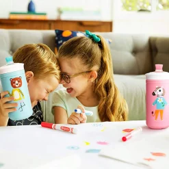 Twisty 9oz Sippy Cup - Blue Animal Kids Breastfeeding|Tableware