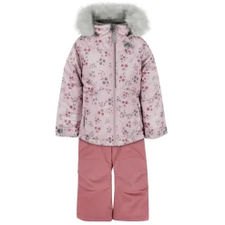 Outlet Two-Piece Snowsuit Flowers 2-6 years Kids Outerwear|Snowsuits