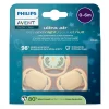 Pacifiers & Clips|Pacifiers & Clips>Philips Avent Ultra Air Pacifier Night - Yellow (3)