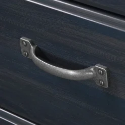 Clearance Ulysses Mates Twin Bed with 3 Storage Drawers - Blueberry Twin, Full & Queen Beds