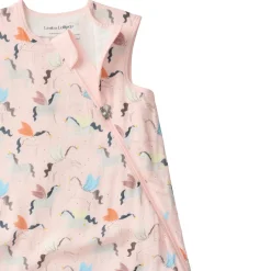 Sleep Bags|Pyjamas>Loulou Lollipop Unicorn Ballet Bambou Muslin Pink