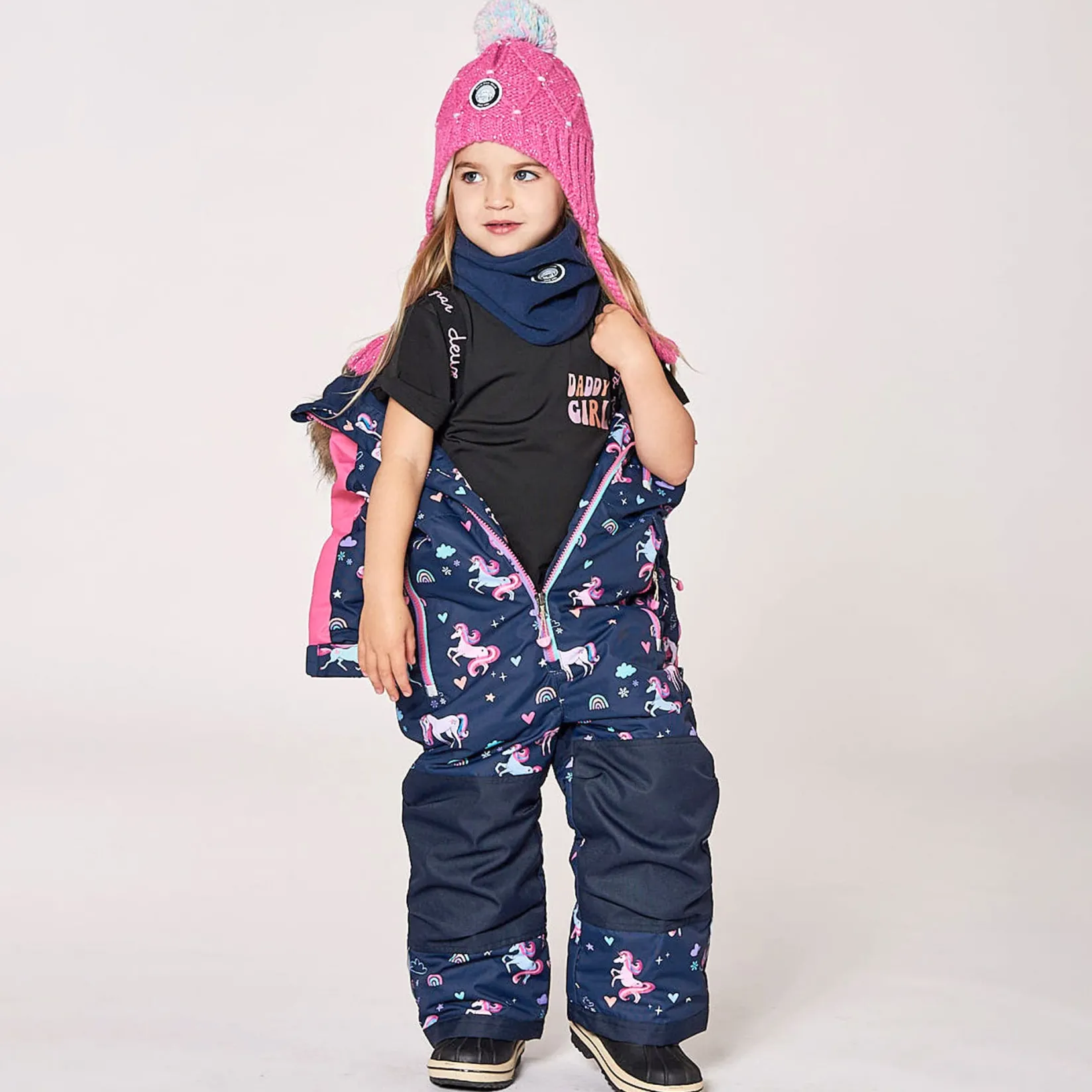 Outlet Unicorns 1pce Snowsuit 2-6 Kids Outerwear|Snowsuits