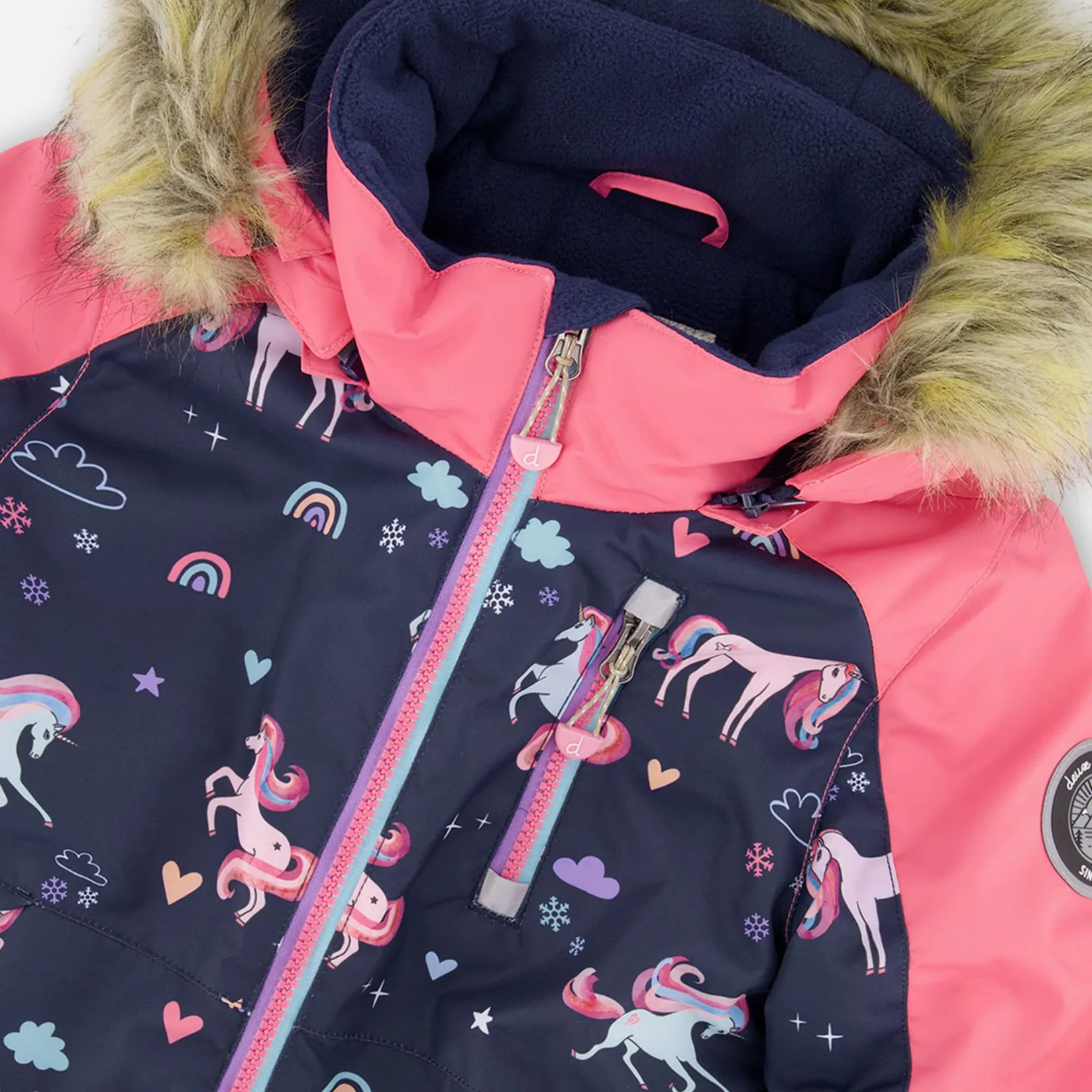 Outlet Unicorns 1pce Snowsuit 2-6 Kids Outerwear|Snowsuits