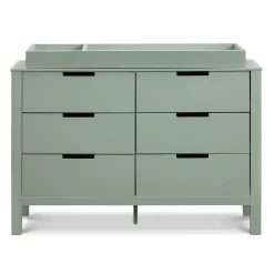 New Universal Wide Removable Changing Tray - Light Sage Storage Furniture