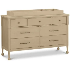 Storage Furniture>Million Dollar Baby Universal Wide Removable Changing Tray - Washed Pine