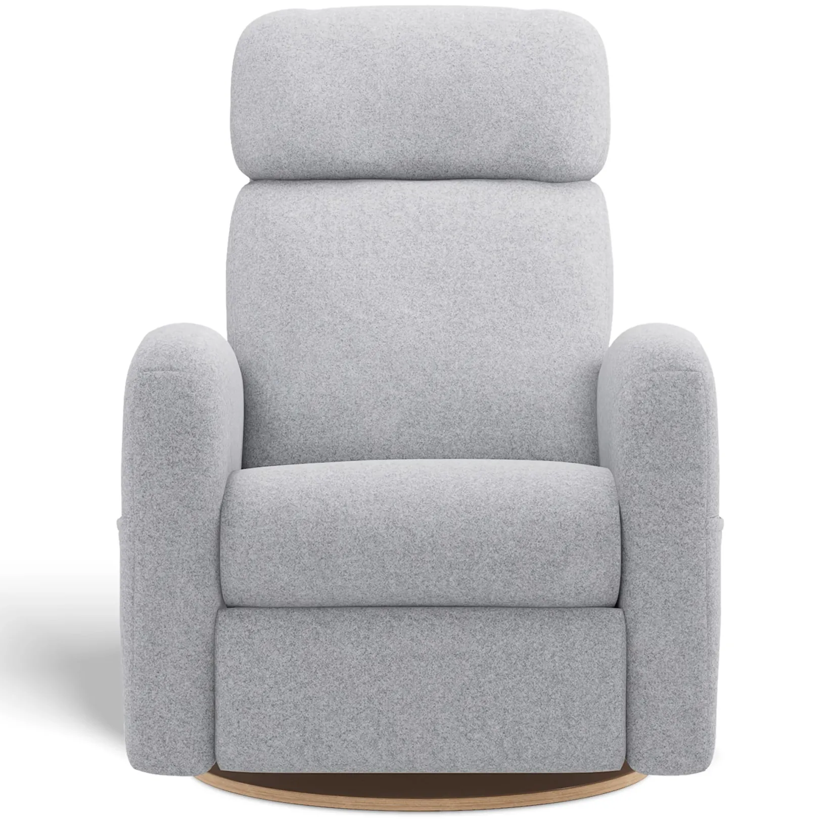 Gliders & Rocking Chairs|Gliders & Rocking Chairs>Jaymar BB Upholstered Rocking Armchair Swivel, Glider, Recliner Hailey - Arlo Heather Silver