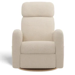 Hot Upholstered Rocking Armchair Swivel, Glider, Recliner Hailey - Beyond Sheep Cream Gliders & Rocking Chairs|Gliders & Rocking Chairs