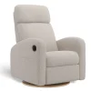 Sale Upholstered Rocking Armchair Swivel, Glider, Recliner Hailey - Beyond Sheep Vanilla Gliders & Rocking Chairs|Gliders & Rocking Chairs
