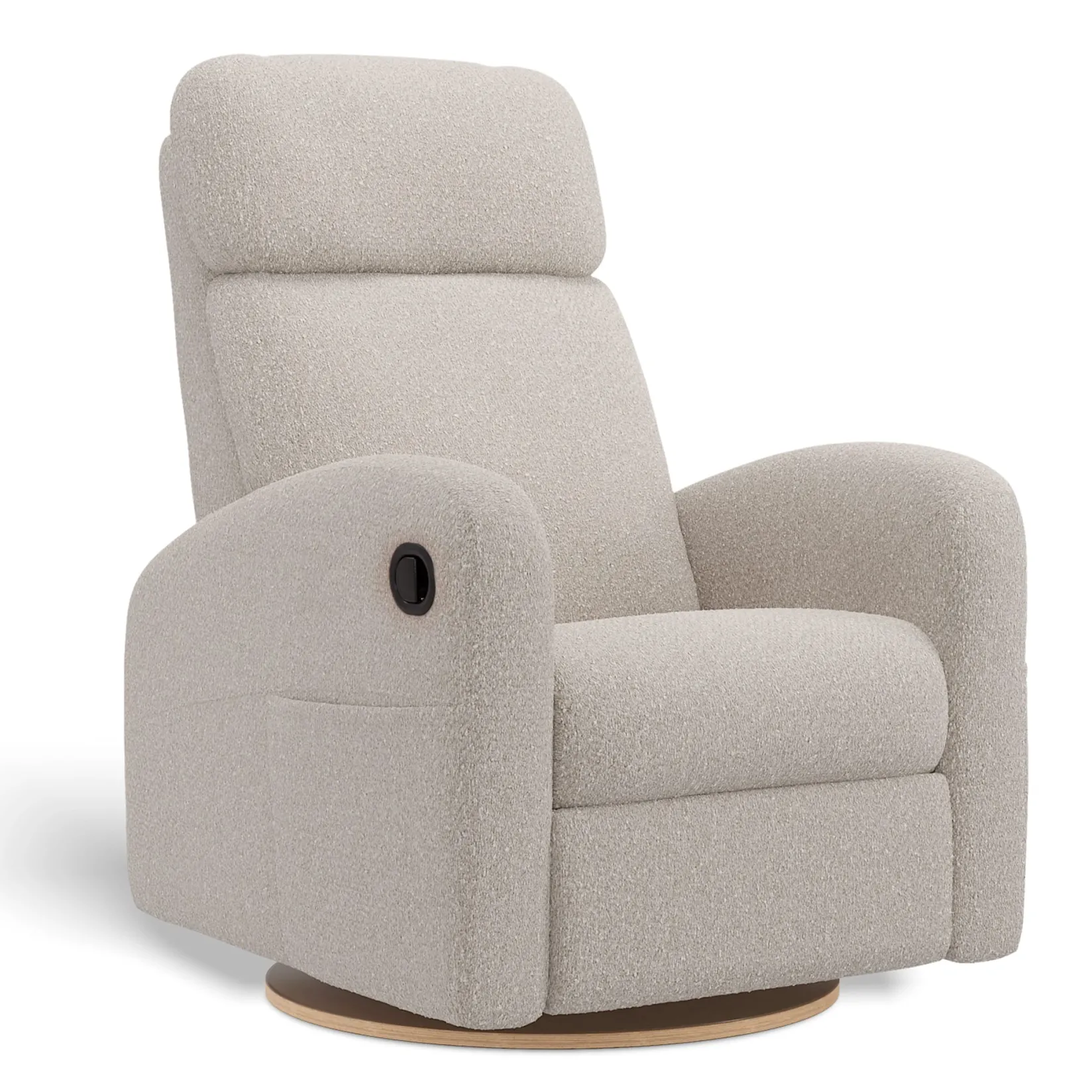 Sale Upholstered Rocking Armchair Swivel, Glider, Recliner Hailey - Beyond Sheep Vanilla Gliders & Rocking Chairs|Gliders & Rocking Chairs