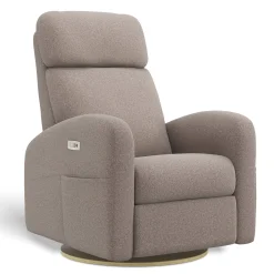 Best Upholstered Rocking Armchair Swivel, Glider, Recliner Hailey - Arlo Beige Motorized Electric Gliders & Rocking Chairs|Gliders & Rocking Chairs