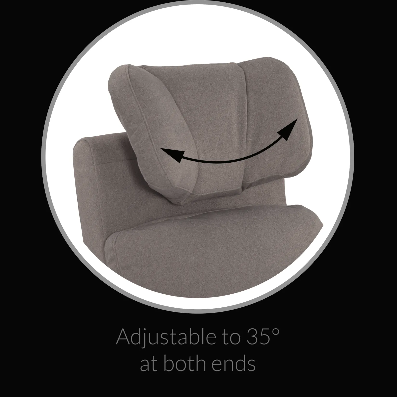 Best Upholstered Rocking Armchair Swivel, Glider, Recliner Hailey - Arlo Beige Motorized Electric Gliders & Rocking Chairs|Gliders & Rocking Chairs