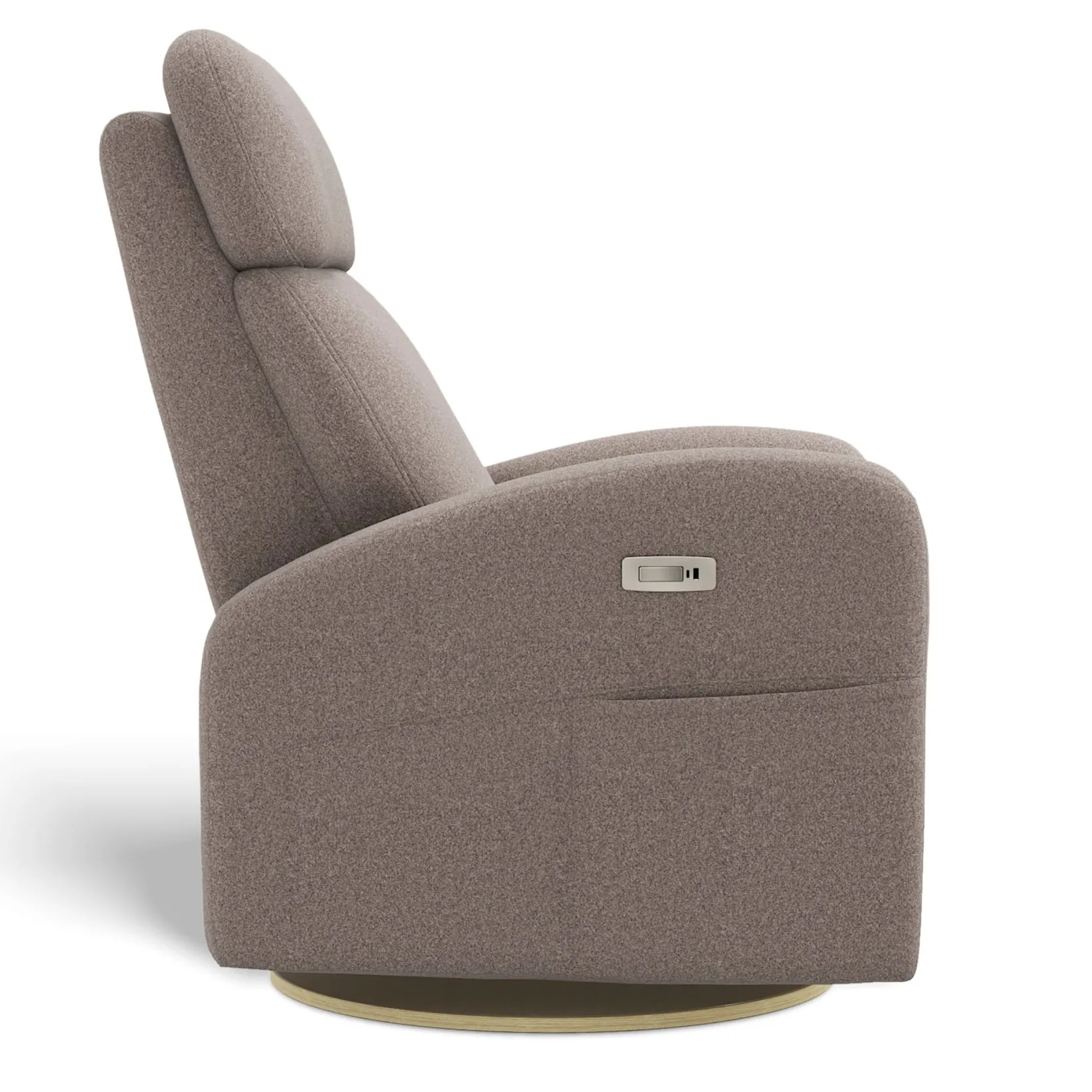 Best Upholstered Rocking Armchair Swivel, Glider, Recliner Hailey - Arlo Beige Motorized Electric Gliders & Rocking Chairs|Gliders & Rocking Chairs
