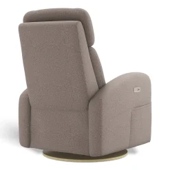 Best Upholstered Rocking Armchair Swivel, Glider, Recliner Hailey - Arlo Beige Motorized Electric Gliders & Rocking Chairs|Gliders & Rocking Chairs