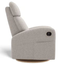 Outlet Upholstered Rocking Armchair Swivel, Glider, Recliner Hailey - Arlo Pearl Gliders & Rocking Chairs|Gliders & Rocking Chairs