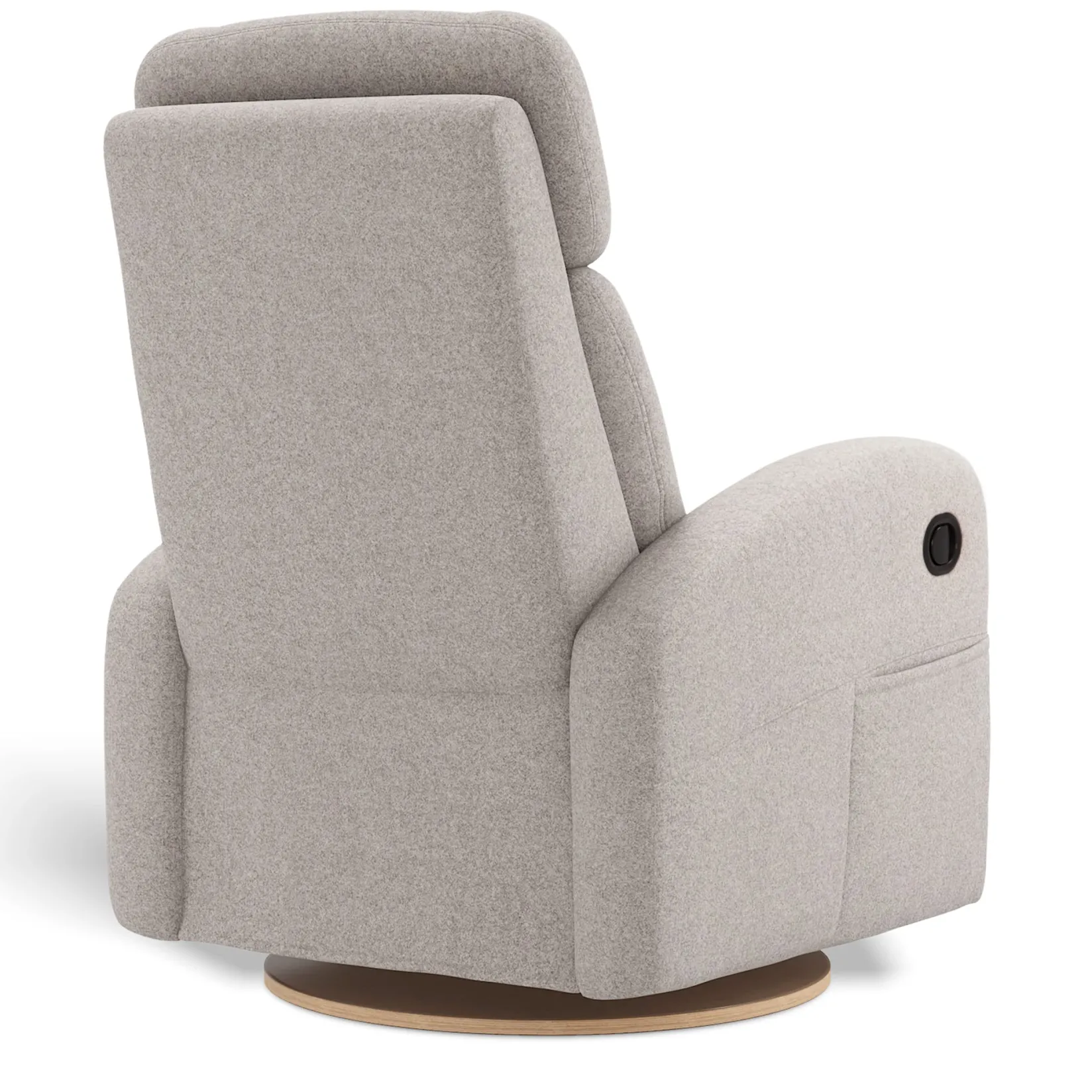 Outlet Upholstered Rocking Armchair Swivel, Glider, Recliner Hailey - Arlo Pearl Gliders & Rocking Chairs|Gliders & Rocking Chairs