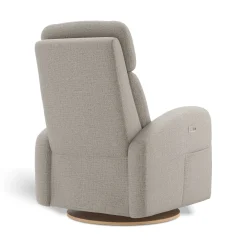 New Upholstered Rocking Armchair Swivel, Glider, Recliner Hailey - Breather Driftwood Motorized Electric Gliders & Rocking Chairs|Gliders & Rocking Chairs
