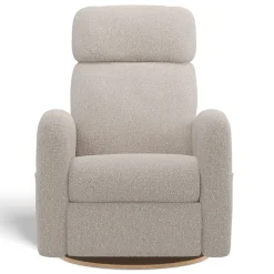 Gliders & Rocking Chairs|Gliders & Rocking Chairs>Jaymar BB Upholstered Rocking Armchair Swivel, Glider, Recliner Hailey - Beyond Sheep Vanilla Motorized Electric