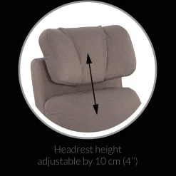 Hot Upholstered Rocking Armchair Swivel, Glider, Recliner Hailey - Nexus Charcoal Motorized Electric Gliders & Rocking Chairs|Gliders & Rocking Chairs