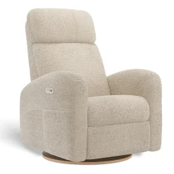 Gliders & Rocking Chairs|Gliders & Rocking Chairs>Jaymar BB Upholstered Rocking Armchair Swivel, Glider, Recliner Hailey - Puppy Sand Motorized Electric