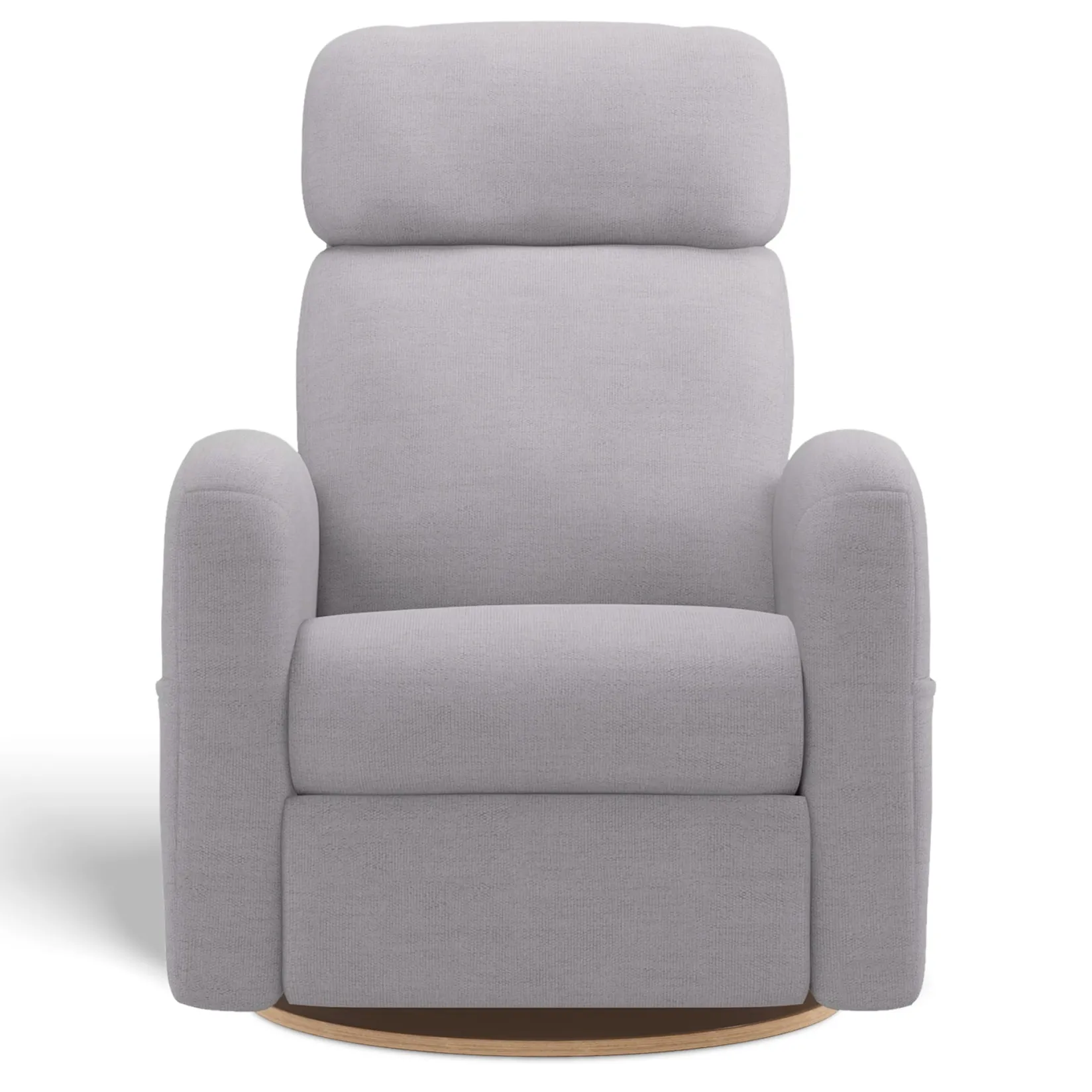 Upholstered Rocking Armchair Swivel, Glider, Recliner Hailey - Como Dove Grey Gliders & Rocking Chairs|Gliders & Rocking Chairs