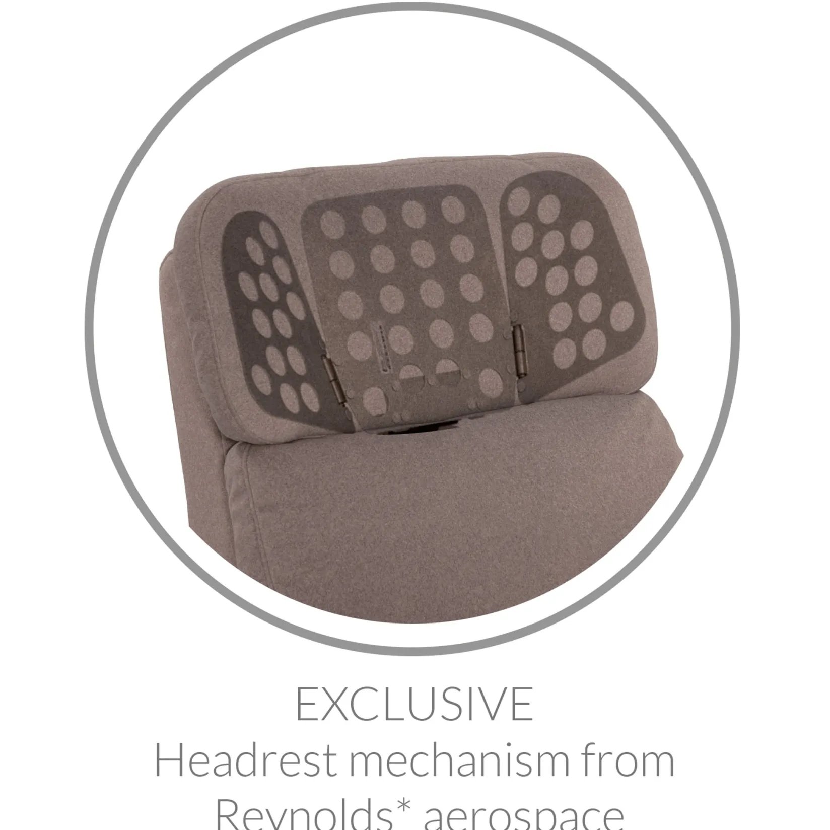 Upholstered Rocking Armchair Swivel, Glider, Recliner Hailey - Como Dove Grey Gliders & Rocking Chairs|Gliders & Rocking Chairs