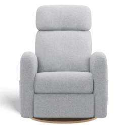 Gliders & Rocking Chairs|Gliders & Rocking Chairs>Jaymar BB Upholstered Rocking Armchair Swivel, Glider, Recliner Hailey - Arlo Heather Silver Motorized Electric