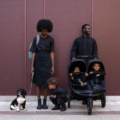 Clearance Urban Glide 3 Double Stroller with Magnetic Buckle Kids Strollers|Strollers & Trailers