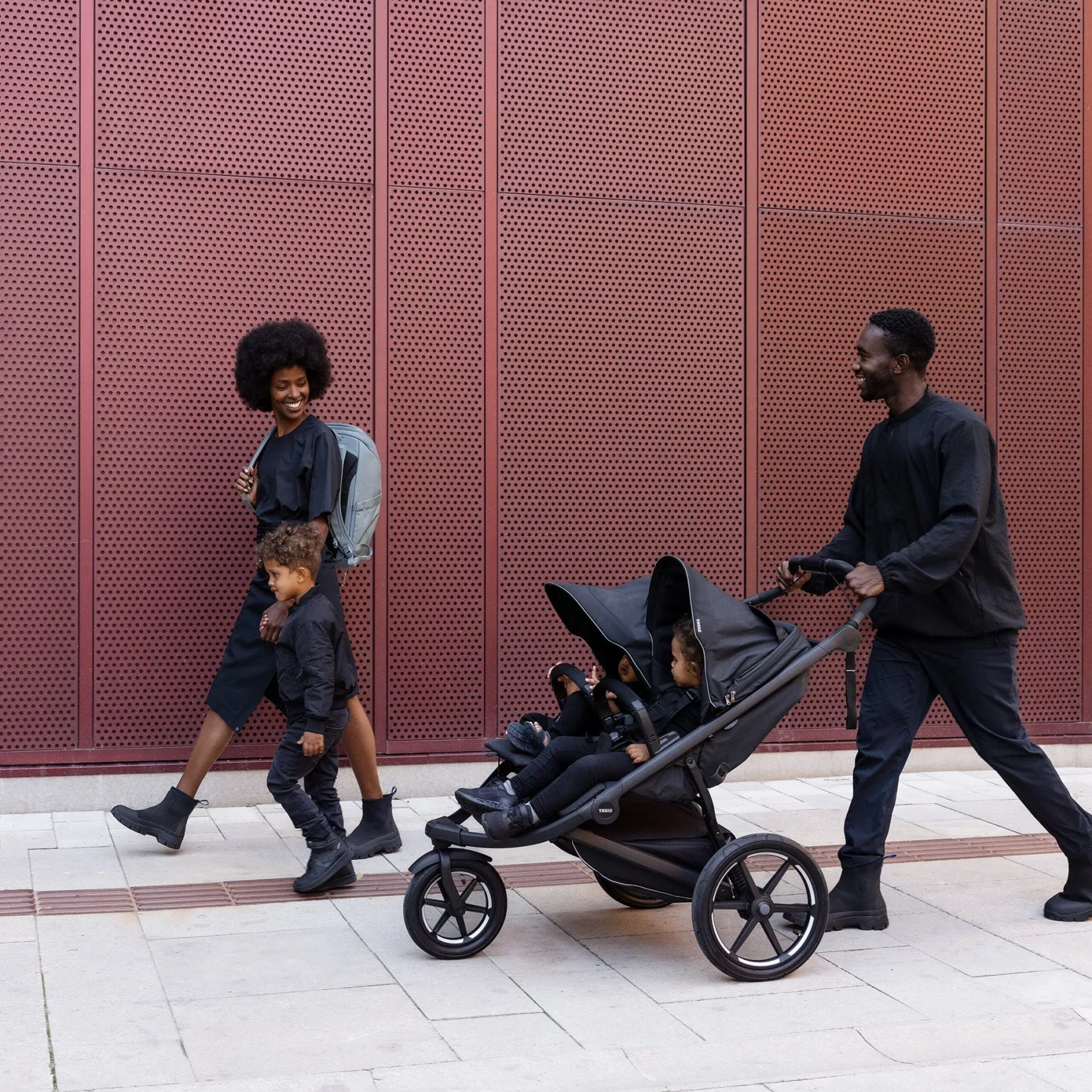 Strollers|Strollers & Trailers>Thule Urban Glide 3 Double Stroller - Black