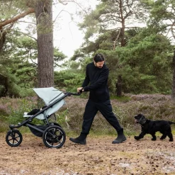 Best Urban Glide 3 Stroller with Magnetic Buckle - Blue Kids Strollers|Strollers & Trailers