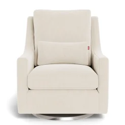 Clearance Vera Rocking and Swivel Chair - Dune / Steel Gliders & Rocking Chairs|Gliders & Rocking Chairs