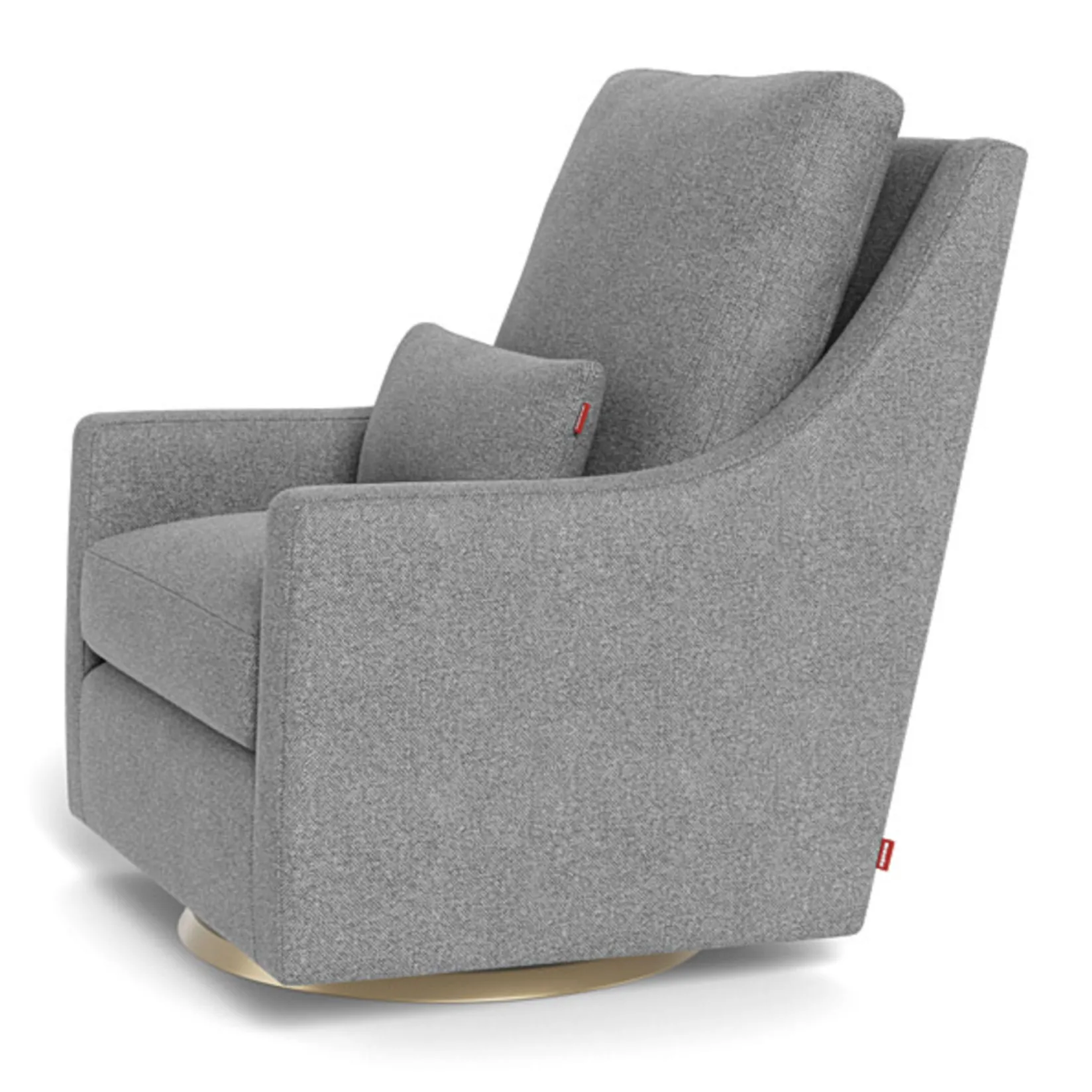 Gliders & Rocking Chairs|Gliders & Rocking Chairs>Monte Vera Rocking and Swivel Chair - Pepper Grey / Gold