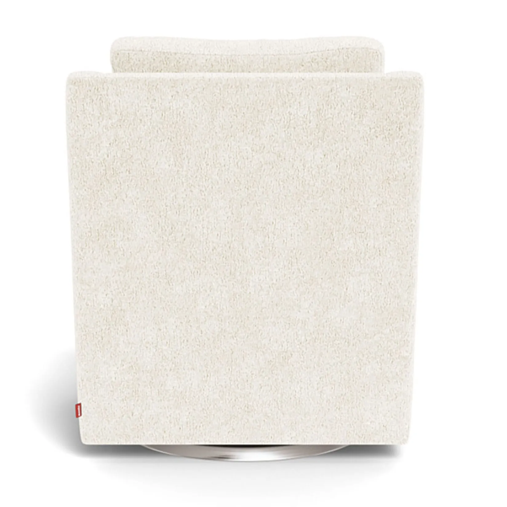 Clearance Vera Rocking and Swivel Chair - White Faux Sheepskin / Steel Gliders & Rocking Chairs|Gliders & Rocking Chairs