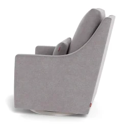 Hot Vera Rocking and Swivel Chair - Pebble Grey / Steel Gliders & Rocking Chairs|Gliders & Rocking Chairs