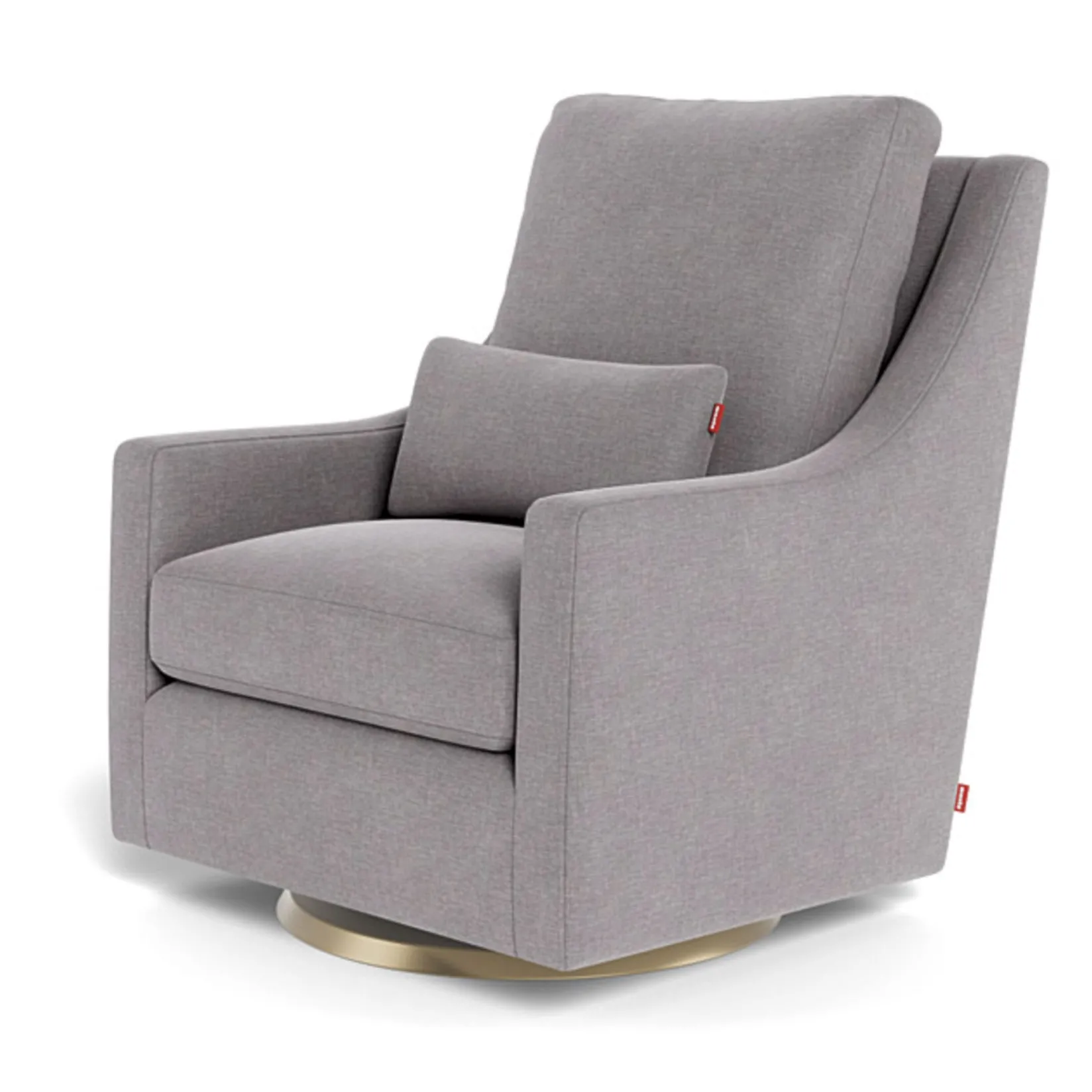 Gliders & Rocking Chairs|Gliders & Rocking Chairs>Monte Vera Rocking and Swivel Chair - Pepper Grey / Gold