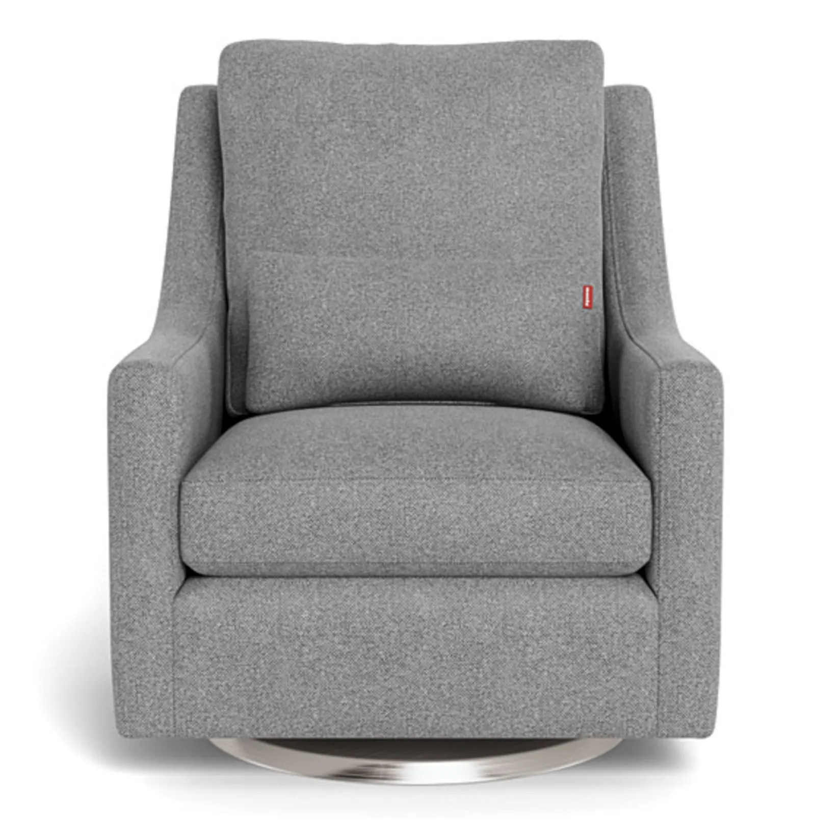 Outlet Vera Rocking and Swivel Chair - Pepper Grey / Steel Gliders & Rocking Chairs|Gliders & Rocking Chairs