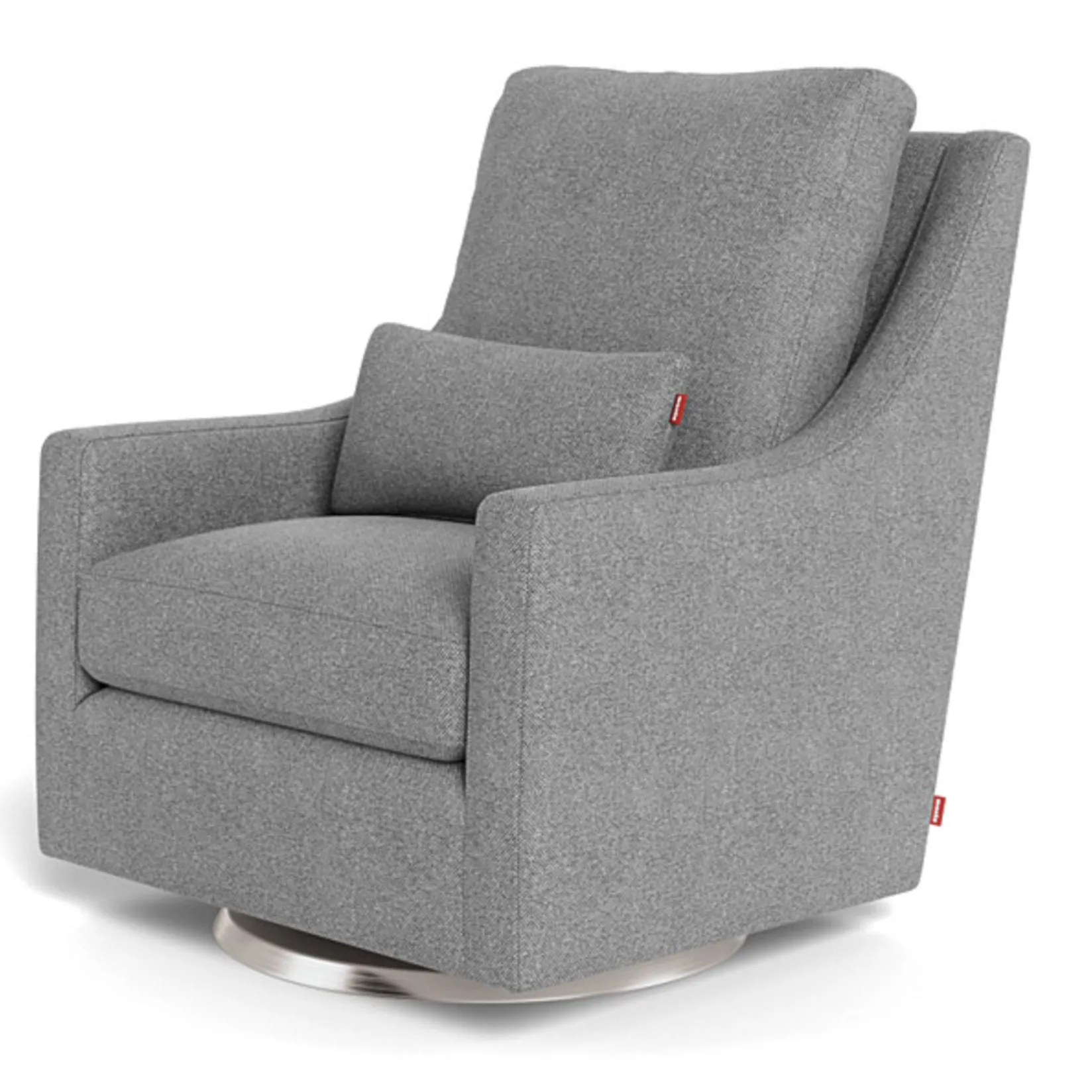 Outlet Vera Rocking and Swivel Chair - Pepper Grey / Steel Gliders & Rocking Chairs|Gliders & Rocking Chairs