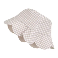 Hats & Caps>Huttelihut Vichy 40 Upf Bucket Hat 2-8 Beige