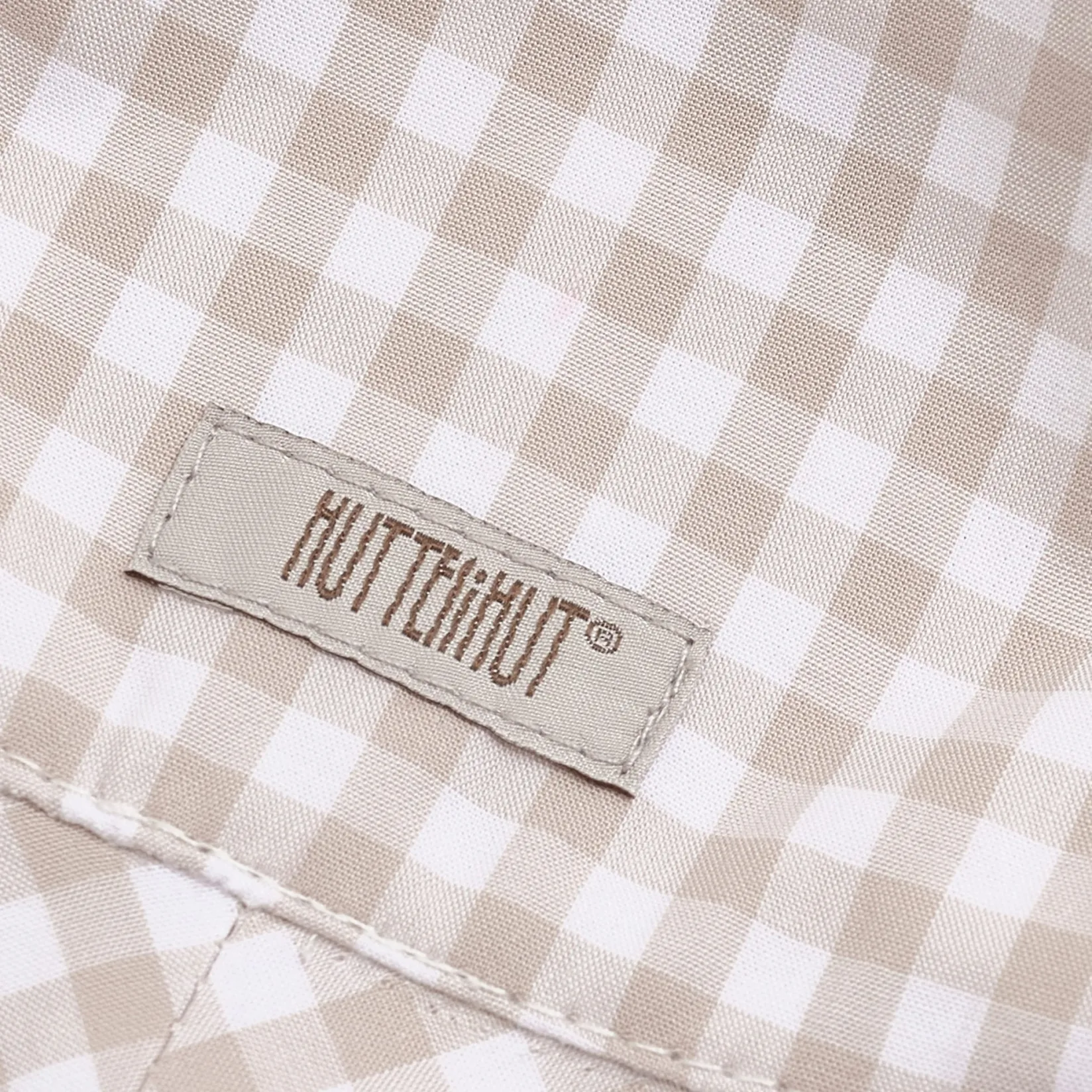 Hats & Caps>Huttelihut Vichy 40 Upf Bucket Hat 2-8 Beige