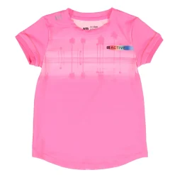 Sportswear|Tops>Nano Vitamin T-shirt 4-12 Pink