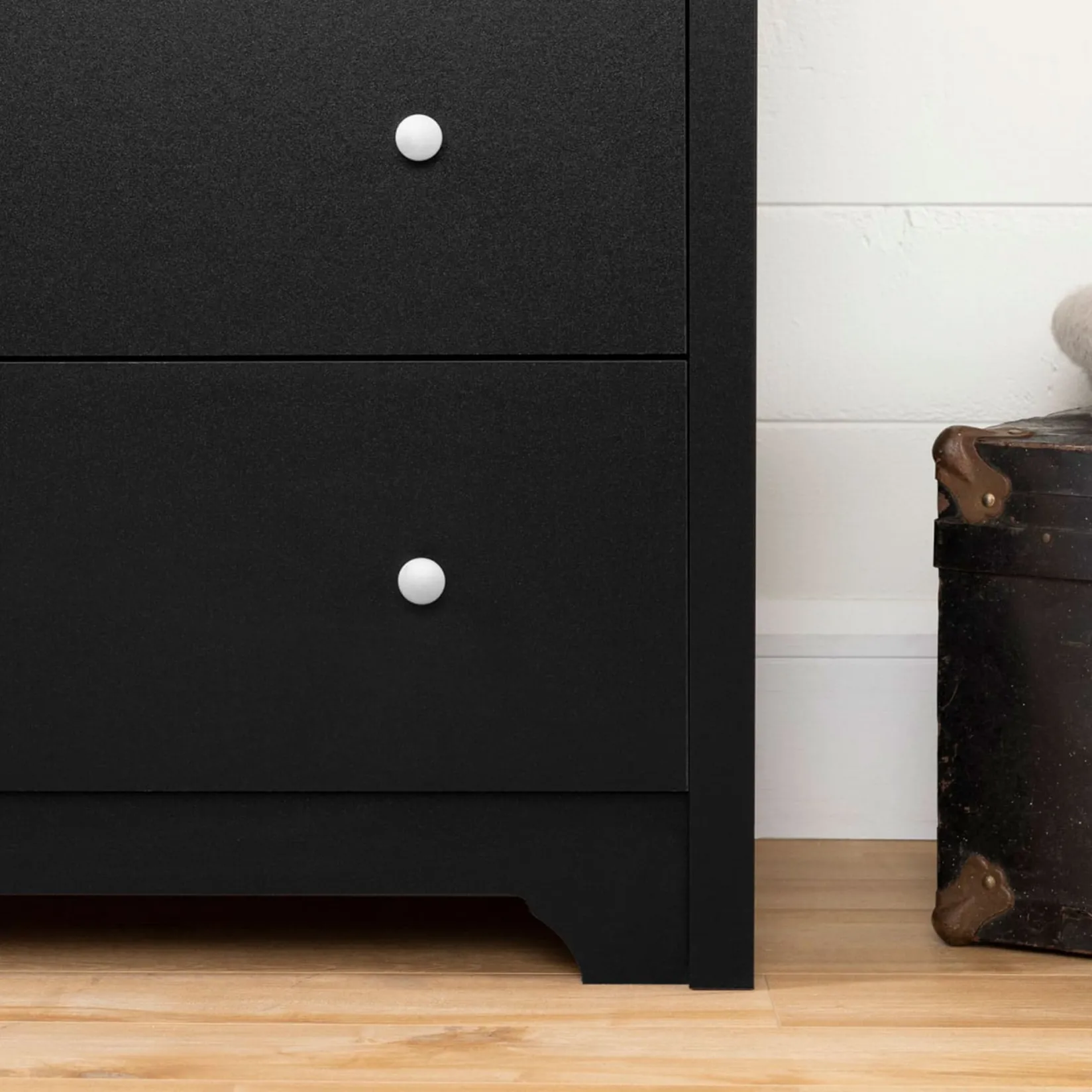 Storage Furniture>South Shore Vito 5-Drawer Chest - Pure Black
