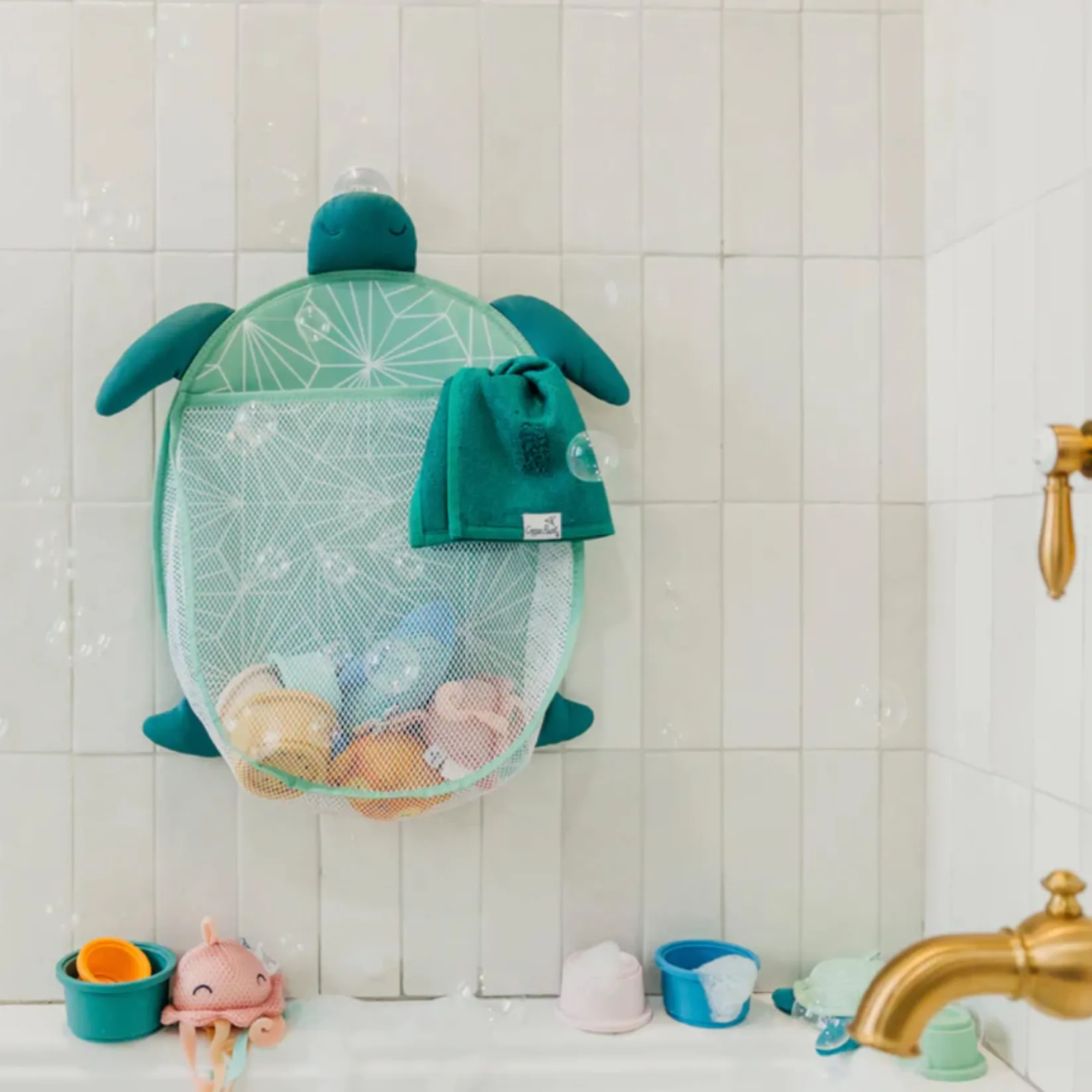 Bath Accessories>Copper Pearl Wade Bath Toy Organizer
