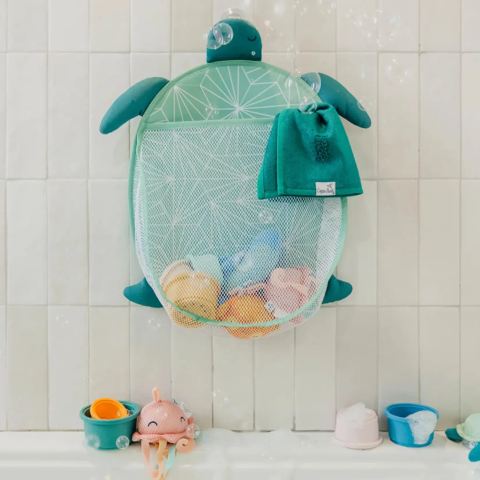 Bath Accessories>Copper Pearl Wade Bath Toy Organizer
