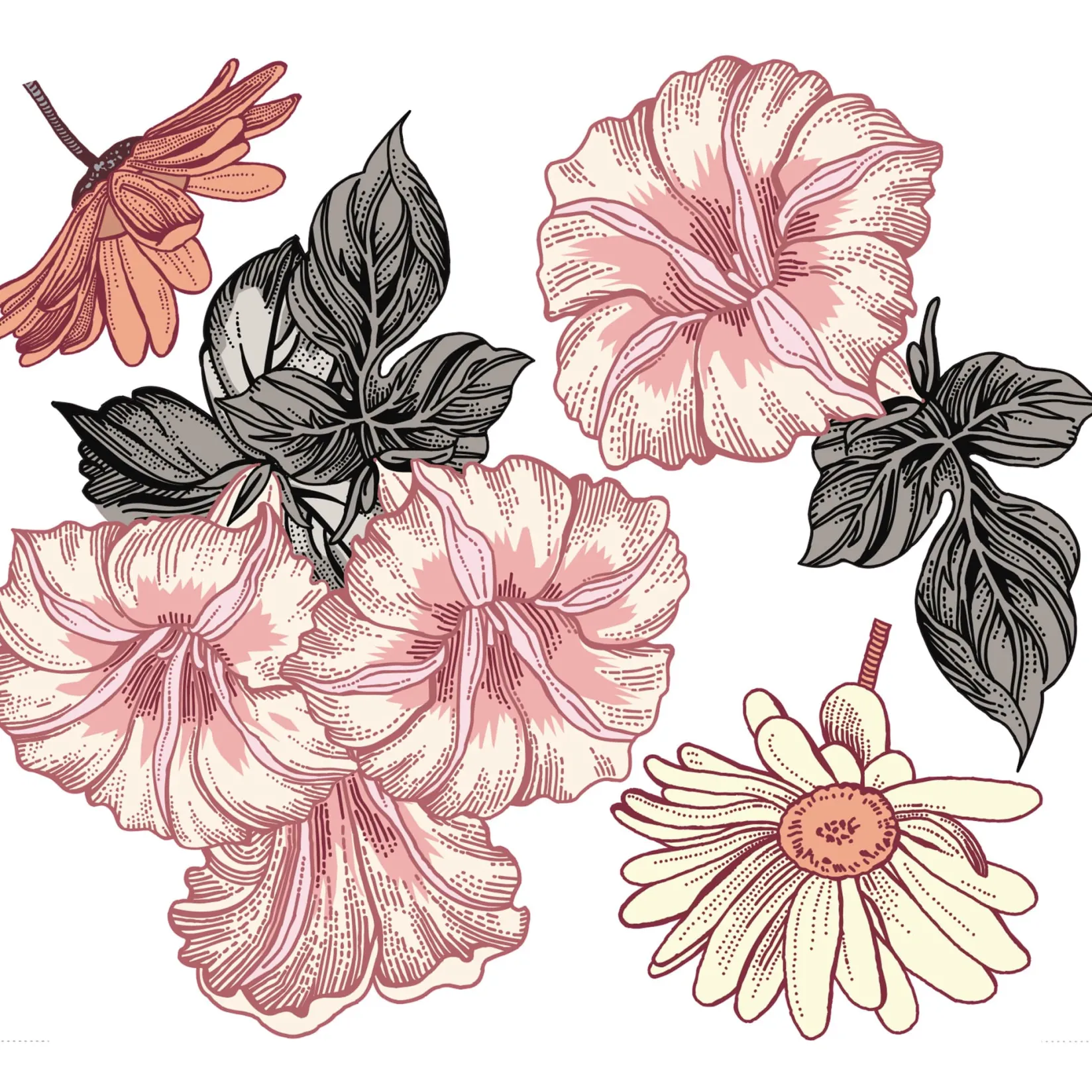 Best Wall Decals - Flowers Wall Decals|Wall Decorations