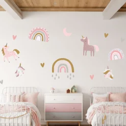 Wall Decals|Wall Decorations>Clement - Impressions Wall Stickers - Unicorn