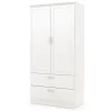 Hot Wardrobe Armoire - Acapella Pure White Storage Furniture