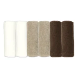 Towels & Wipes|Towels & Wipes>Kushies Washcloths (6)bamboo Oxford