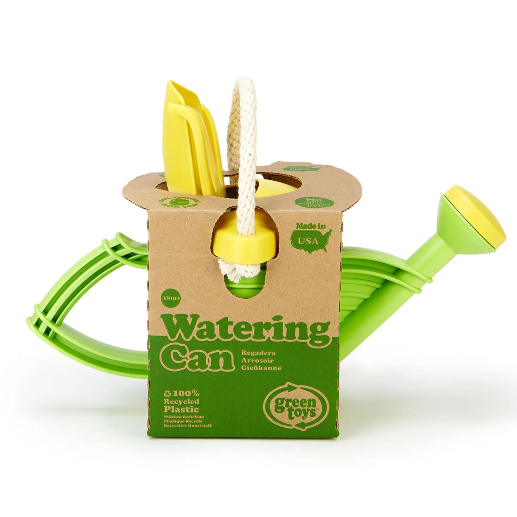 New Watering Can -Green Kids Beach & Pool Toys|Summer Activities