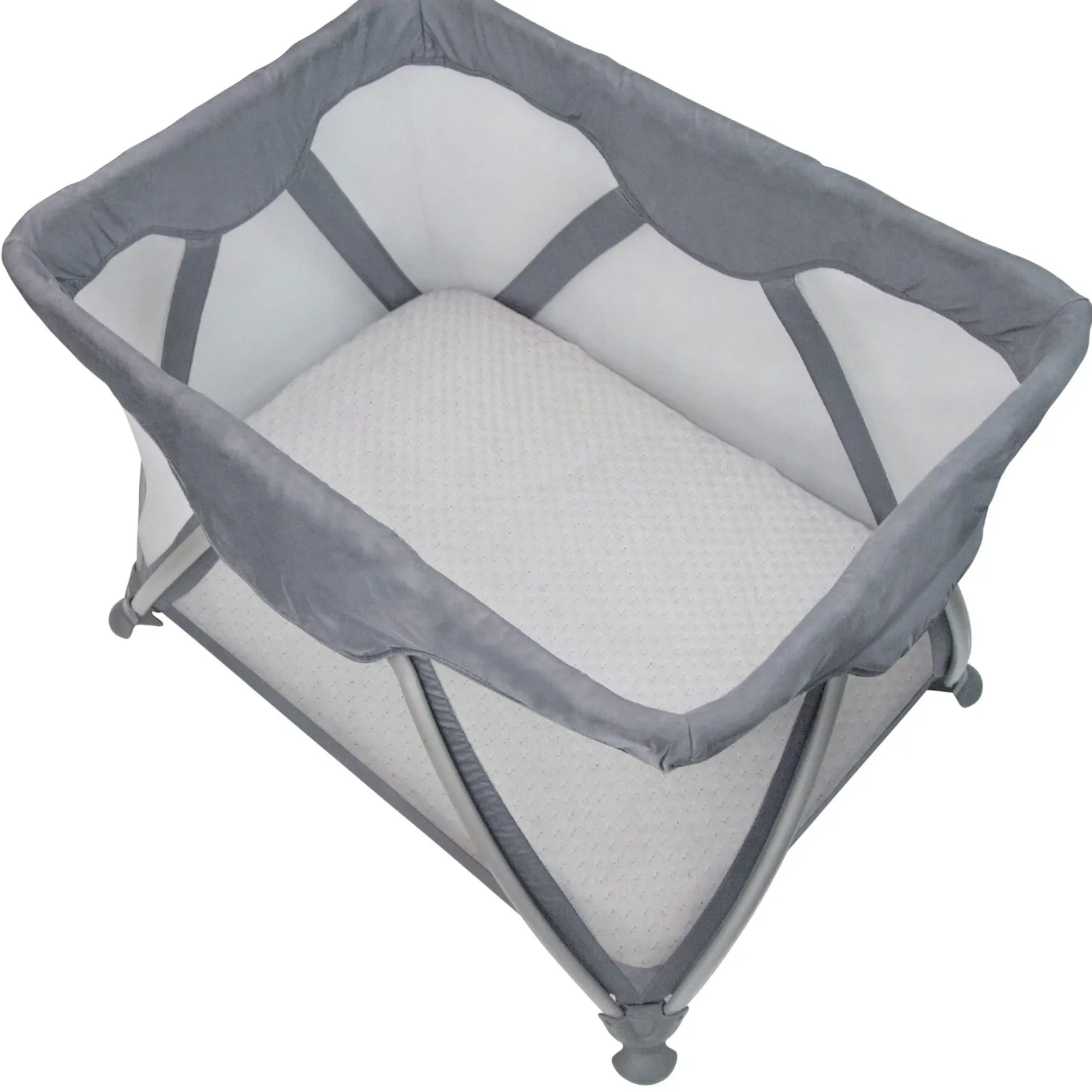 Sheets|Bedding>Kushies Waterproof Playen Cover-Grey